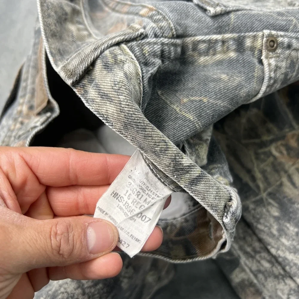 Wrangler camo jeans